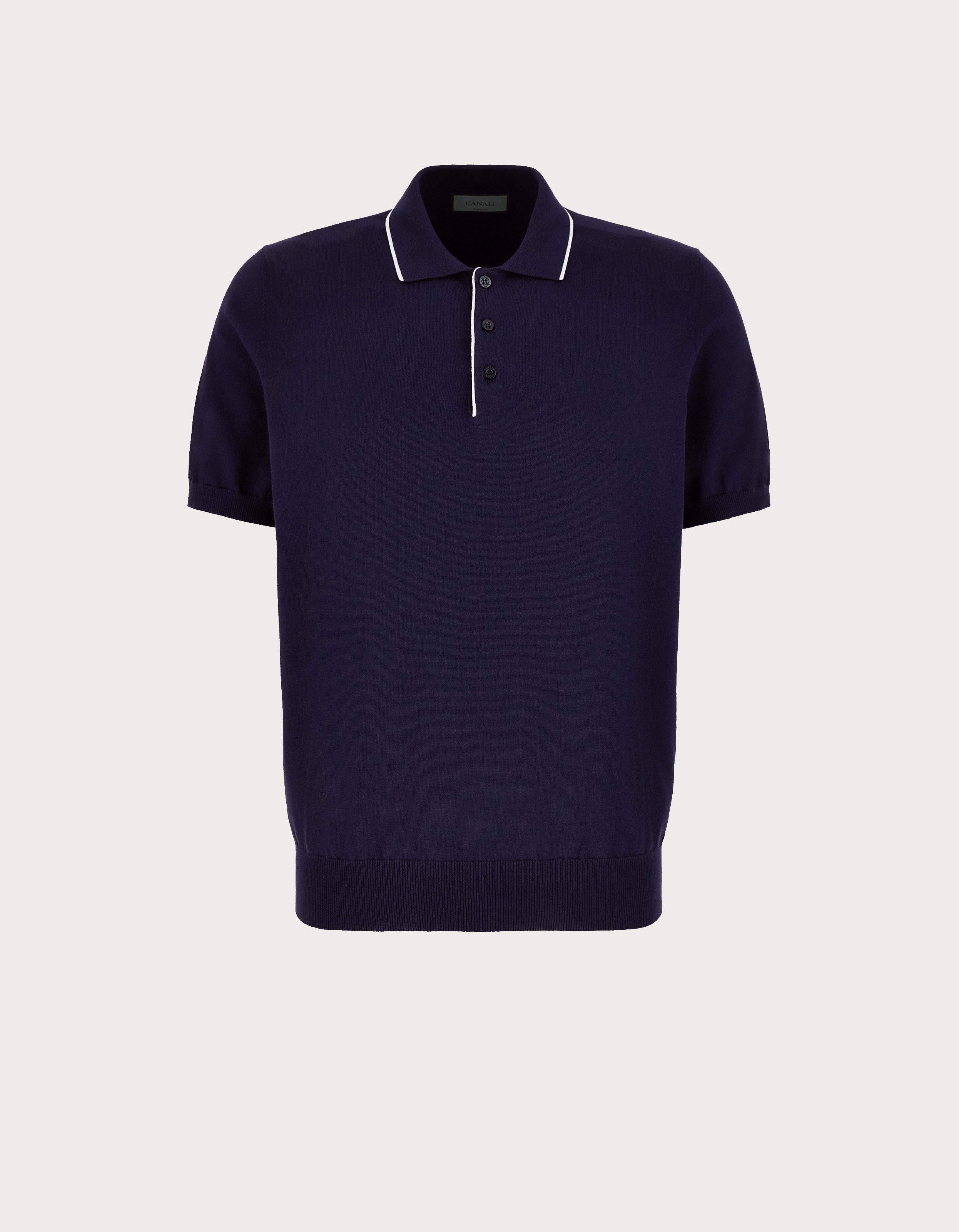 Navy blue and white polo hotsell