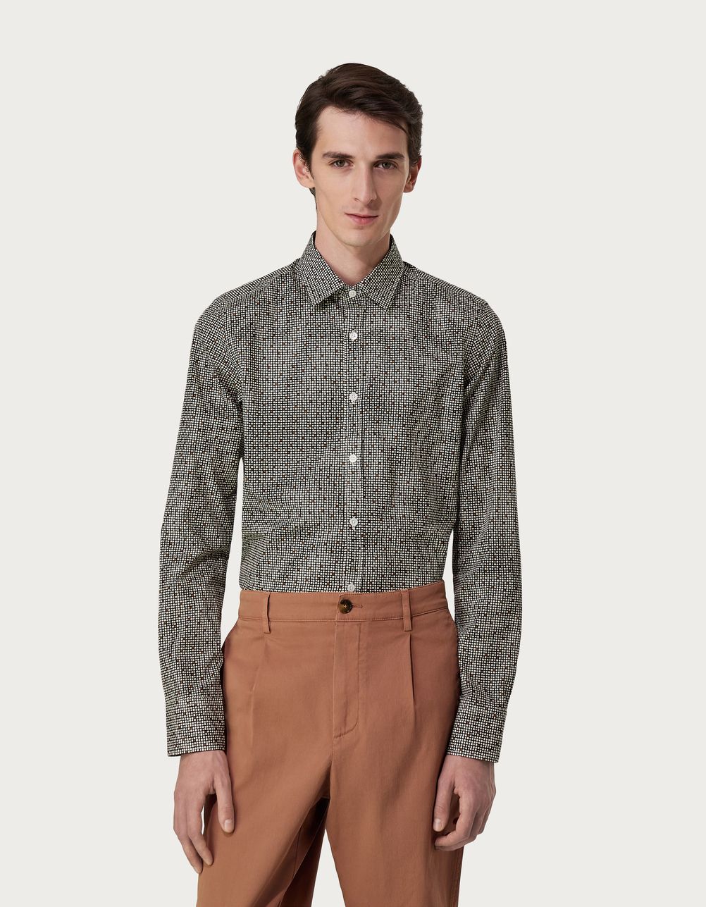 Veste Canali Homme 3 Boutons - 90% Cachemire, Taille 52, Marron, Occasion Proche Du Neuf