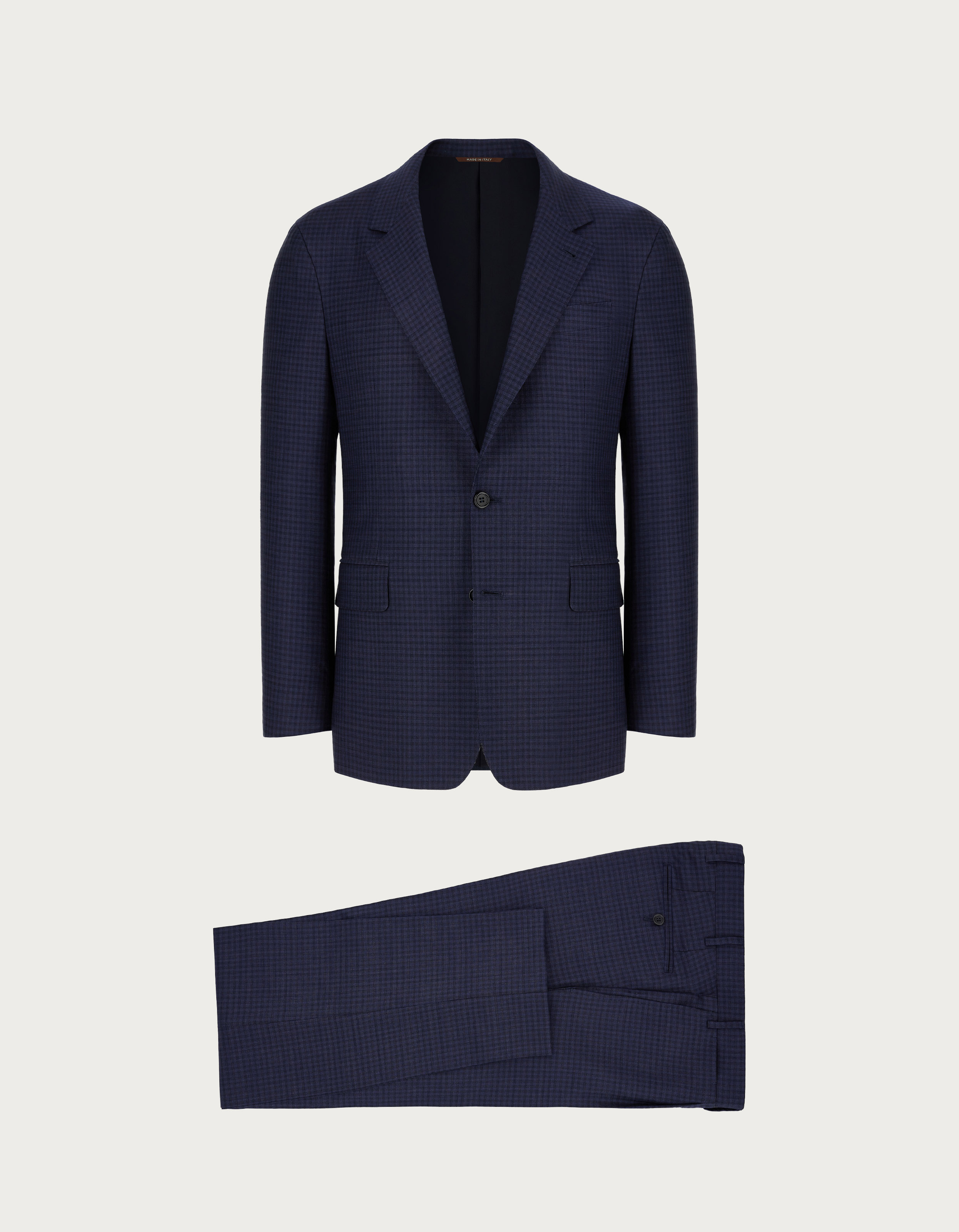 Canali single-breasted two-piece suit - Blue