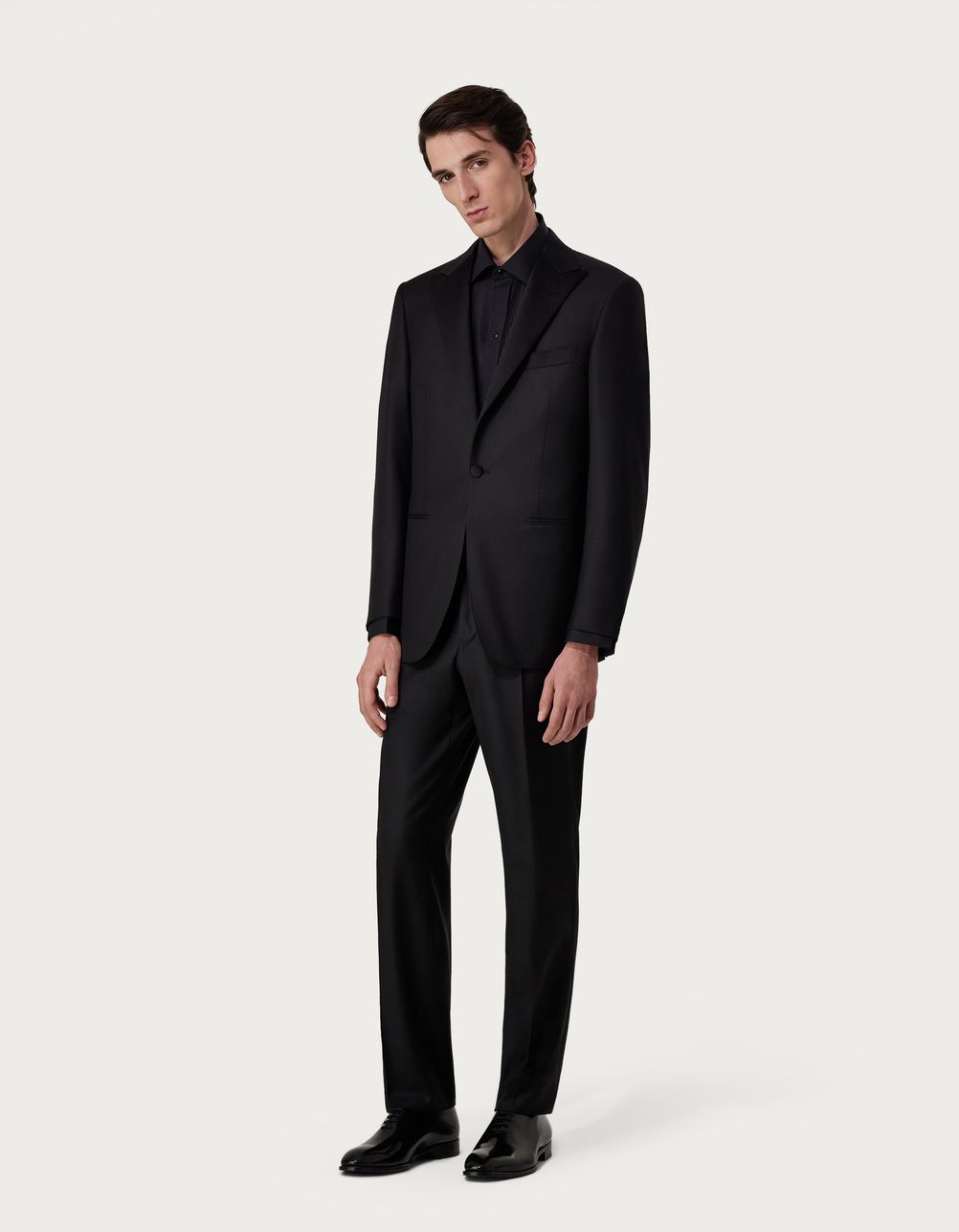 Black tuxedo in 150's wool - Exclusive