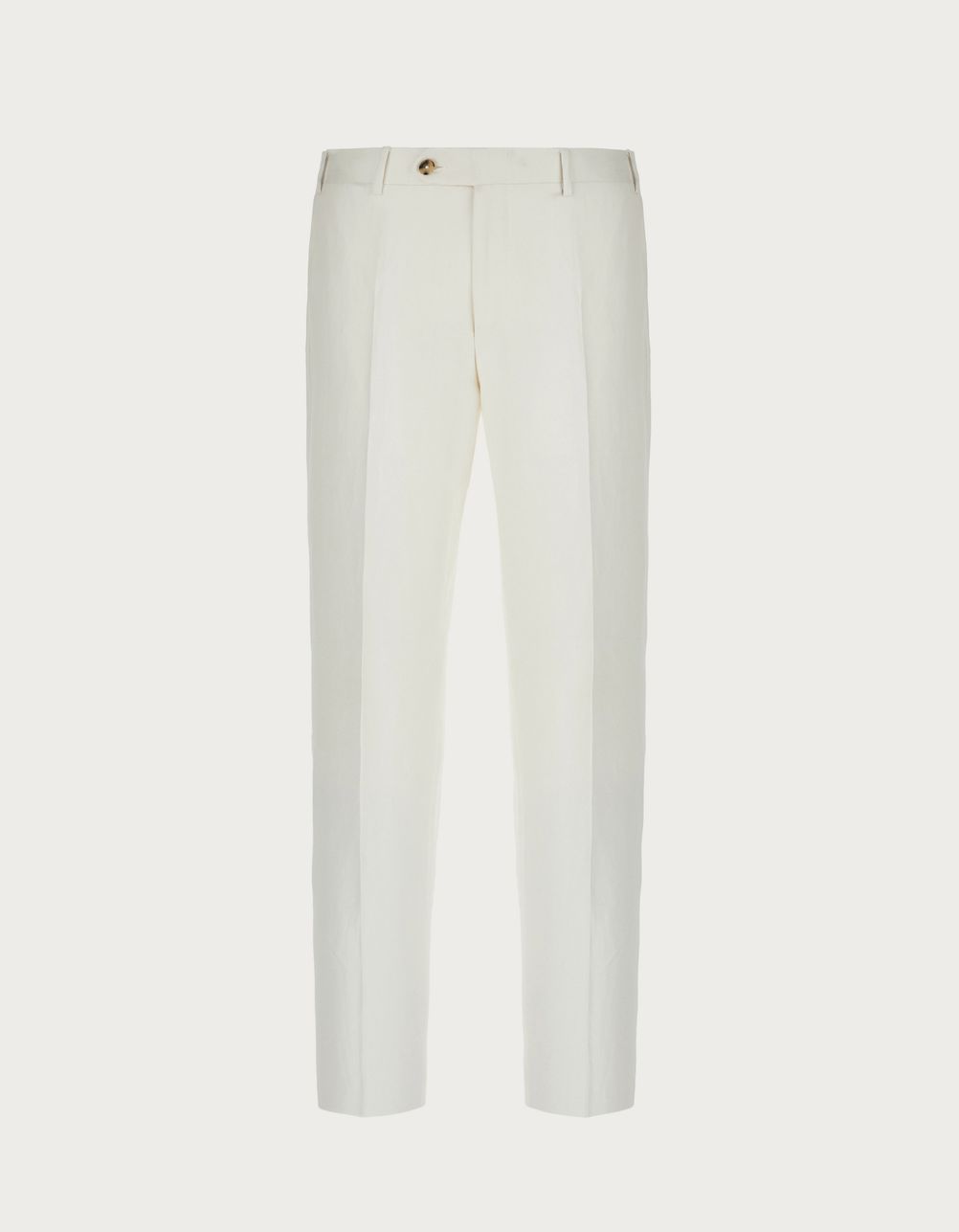 White pants in silk and linen - Exclusive