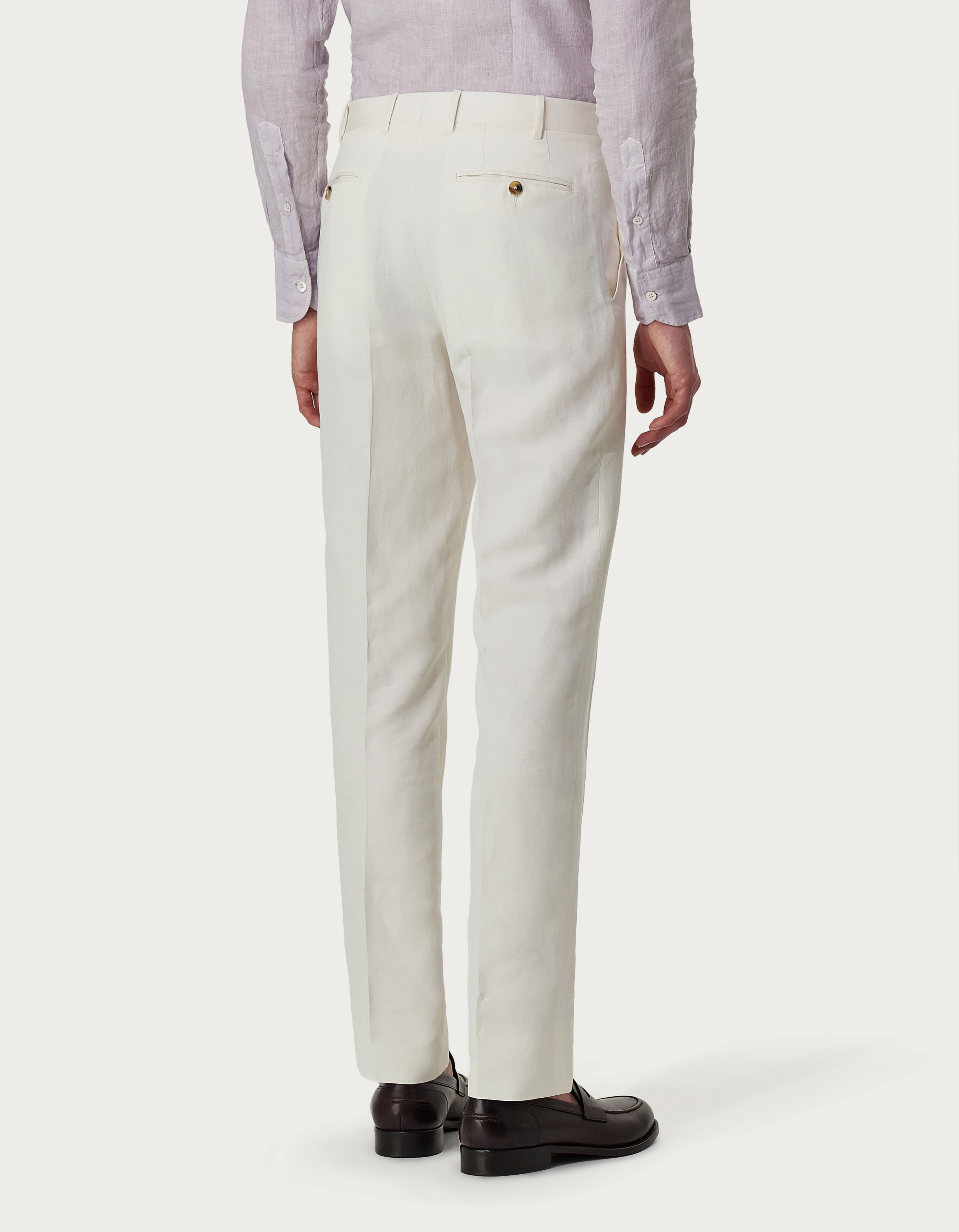 大得価限定SALEuryya silk rib pants [white] カジュアルパンツ