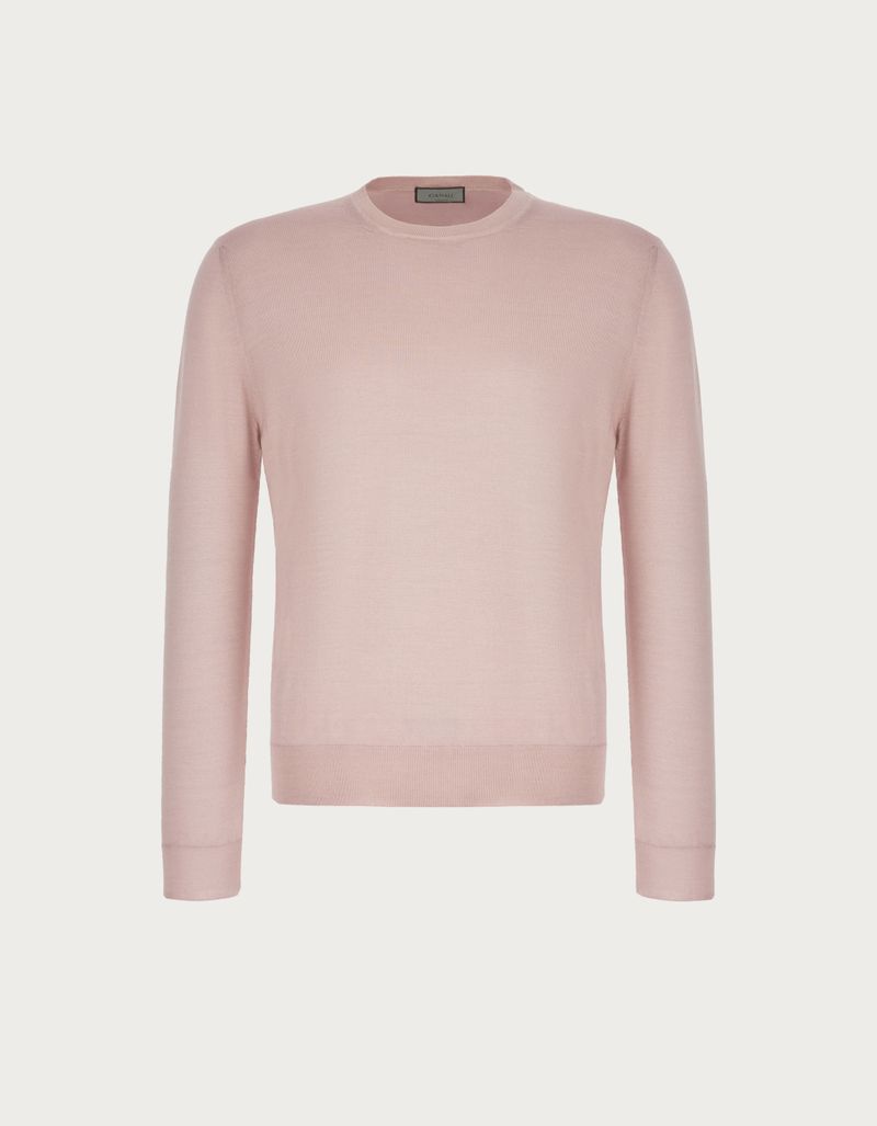 Pale pink crew neck sweater store