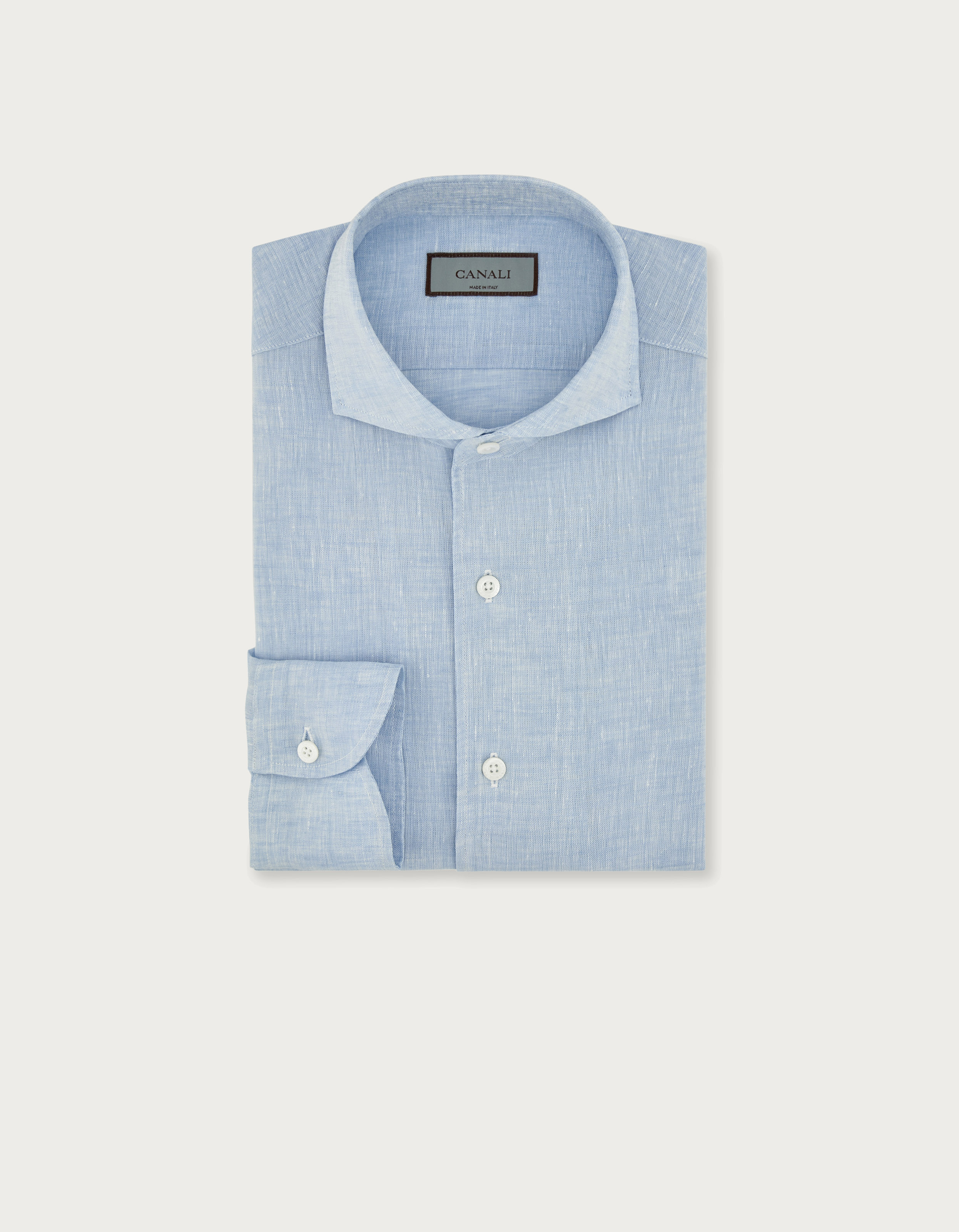 Italian casual shirts for men: luxury informal shirts - Canali US