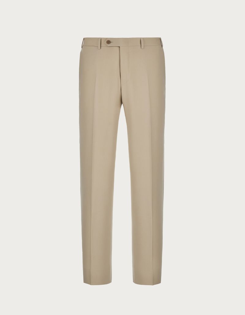 Beige pants in Impeccabile wool - Canali US