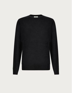 Canali WOOL AND CASHMERE DIAMOND PATTERN CREWNECK large original shops price $635