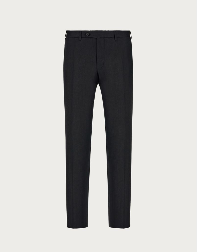 Anthracite pants in 150's wool