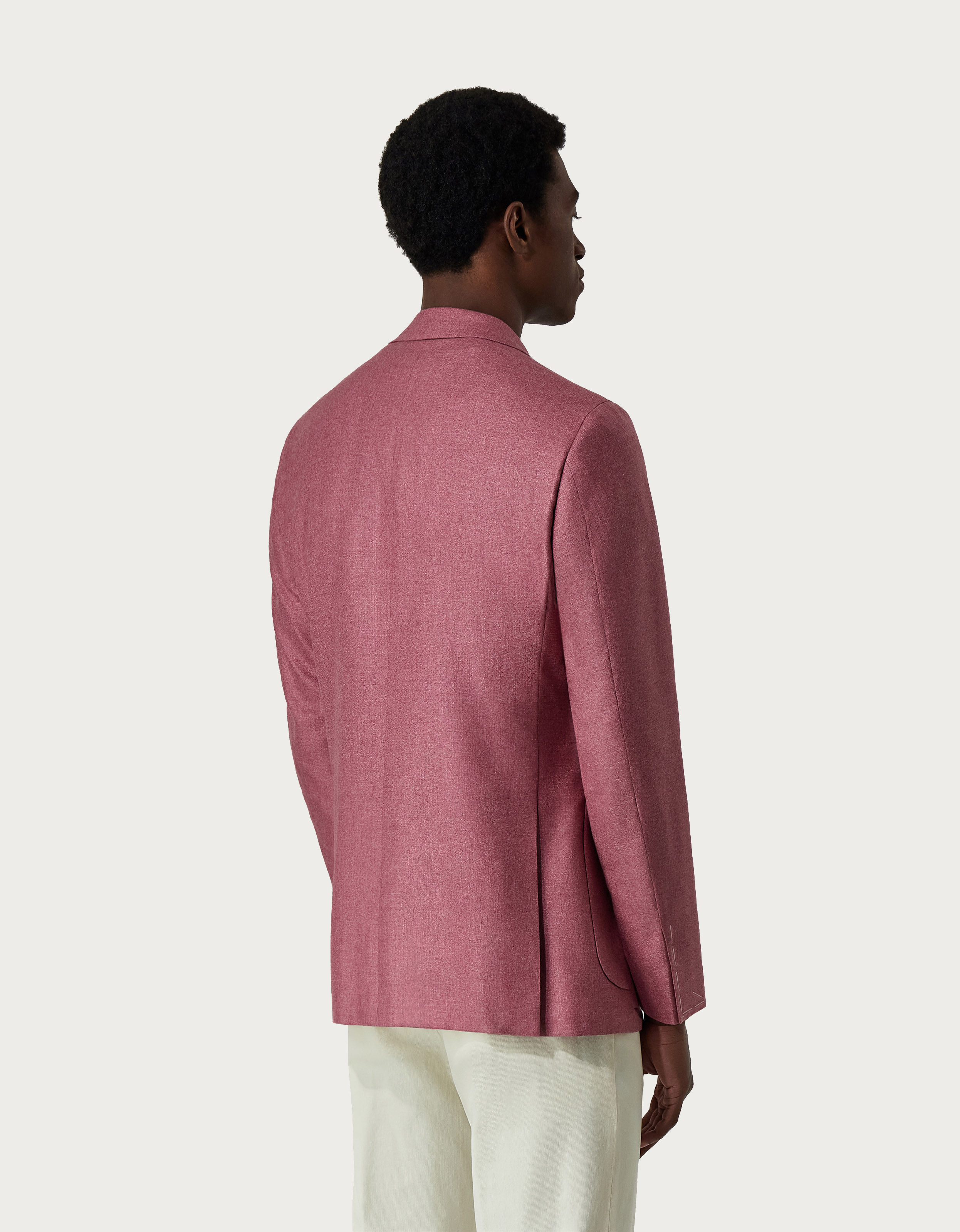 Pink silk and cashmere blazer - Canali US Pink silk and cashmere blazer - Canali US