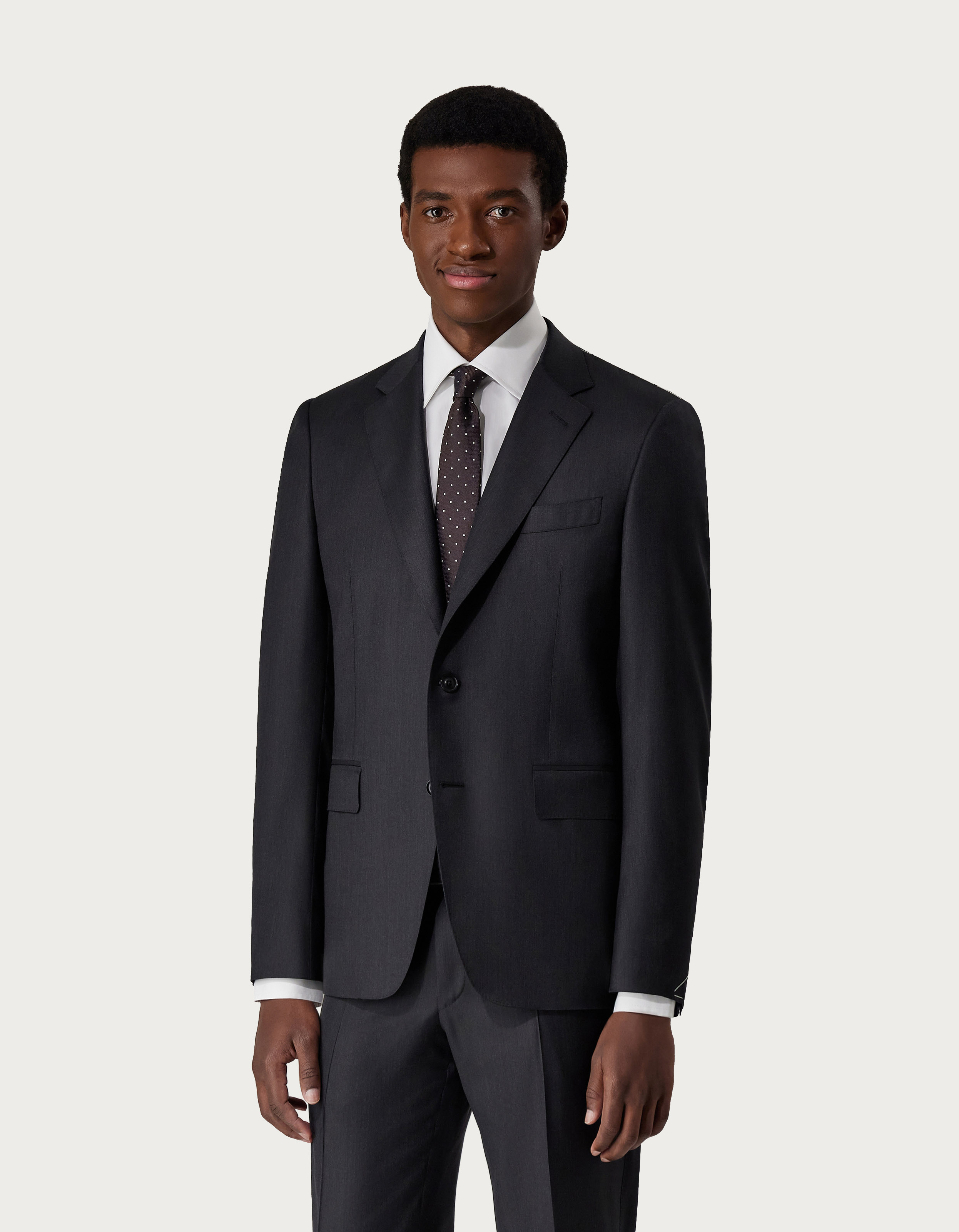 Charcoal grey pure 150's wool blazer - Exclusive - Canali US