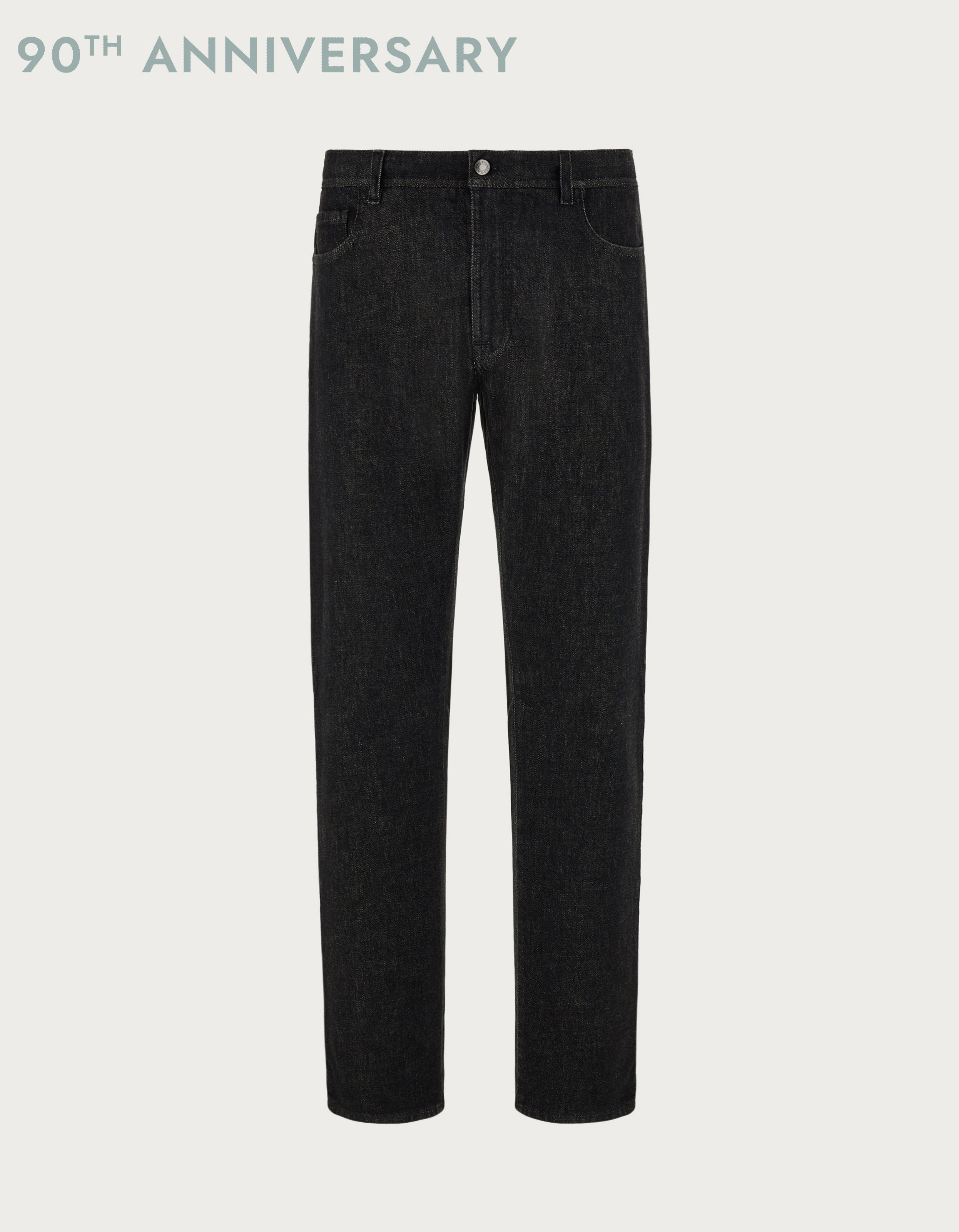 Five-pocket jeans in cashmere-blend denim - Canali US Five-pocket jeans in cashmere-blend denim - Canali US