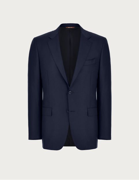 Light blue Kei blazer in wool, silk and linen - Canali US