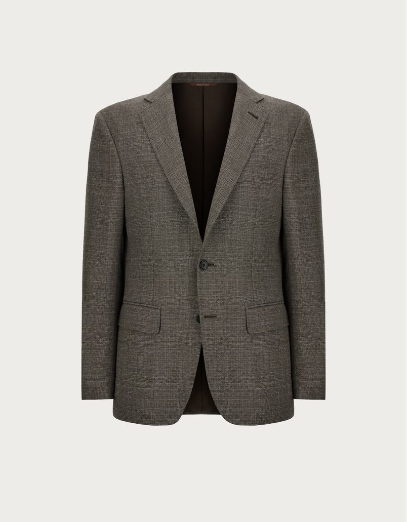 Kei blazer in beige wool