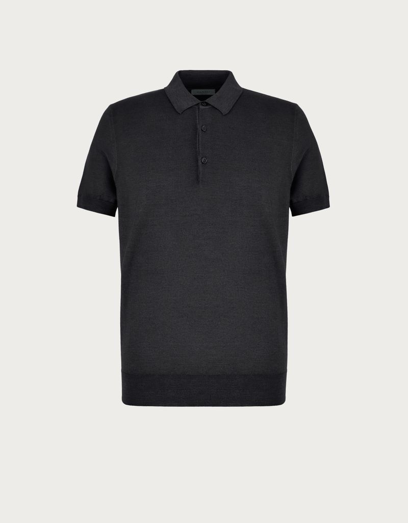 Cornell Knit Polo in Green - SABA