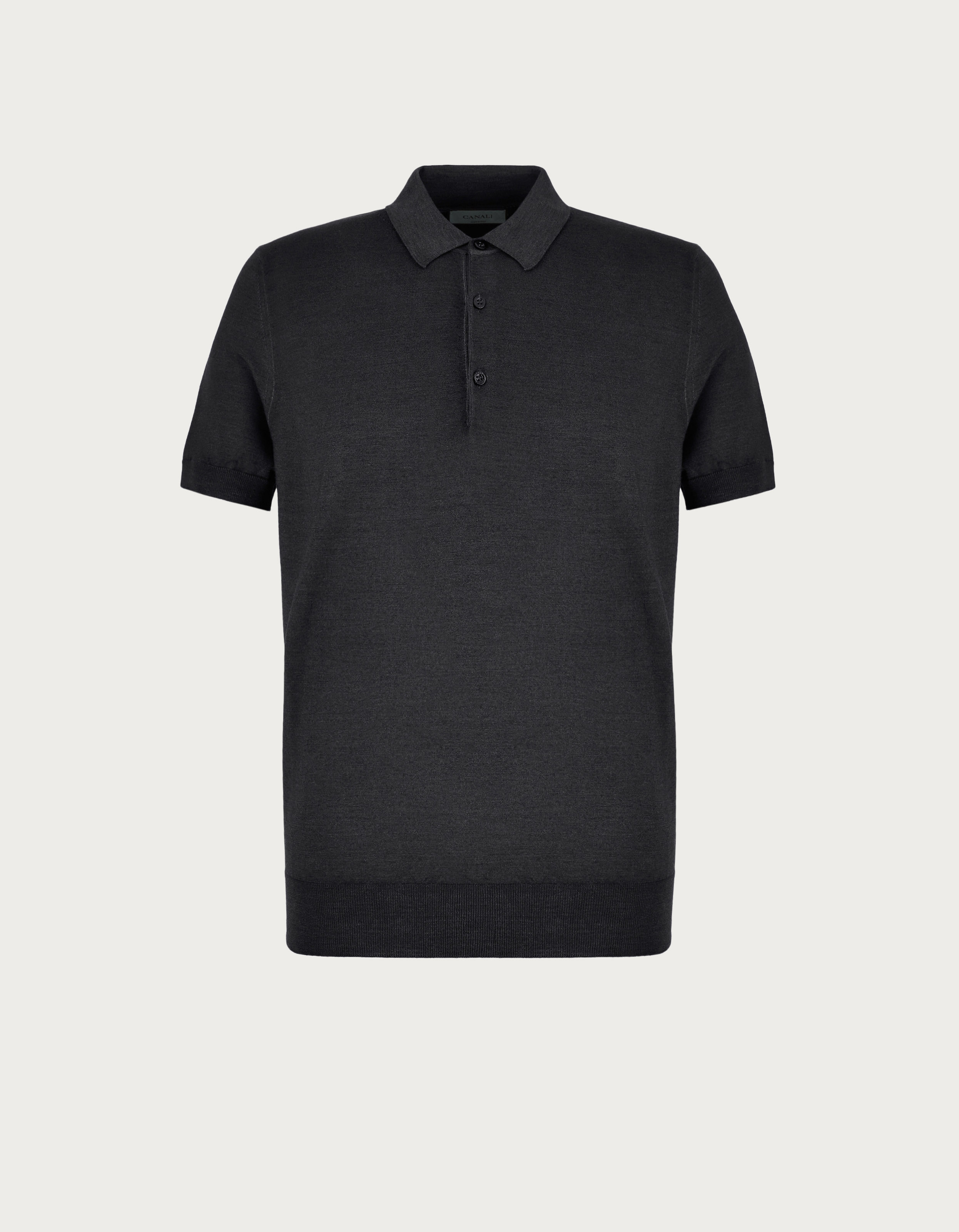 CIOTA POLO SHIRTS COTTON CHARCOAL GREY 5
